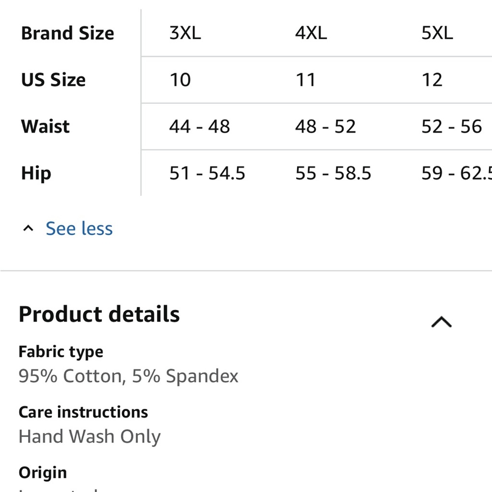 7 pairs of underwear size 3 xl pink grey blue red tan and black. - Picture 6 of 7